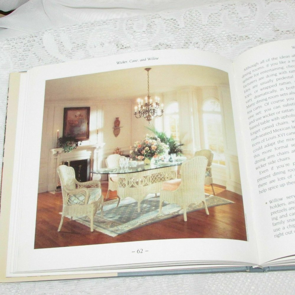 Wicker Cane and Willow Home Decorating Used Book Cottagecore - Picture 8 of 11